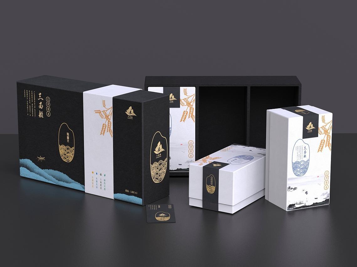 大米188金宝搏苹果版-特产包装盒-五谷杂粮礼盒制作